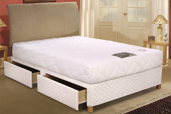 Contour Supreme 90 Divan Bed Single 90cm