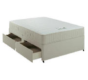 Mq 800 Memory Foam 4 Drawer Divan Set -