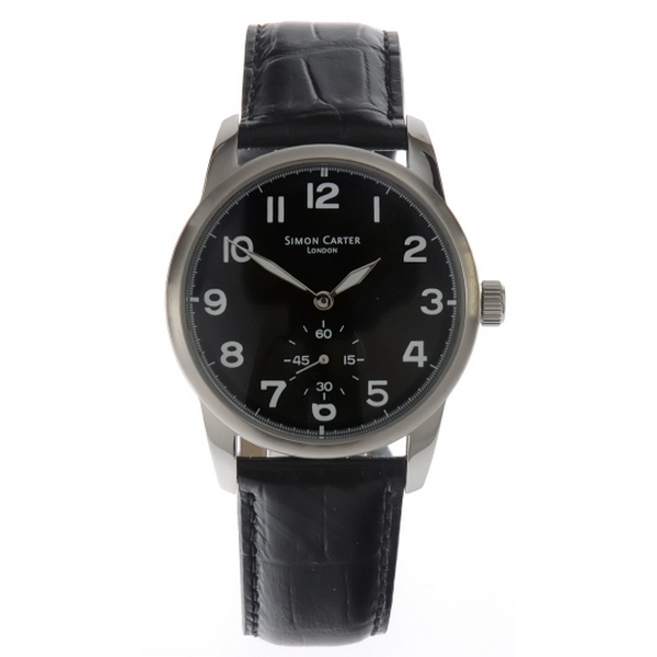 Black Mens Watch By Simon Carter (WT