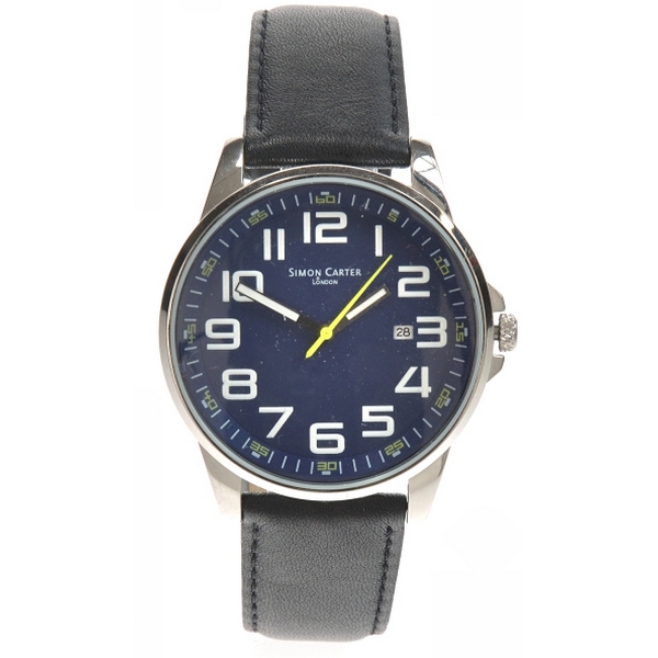 Simon Carter Blue Mens Watch By Simon Carter