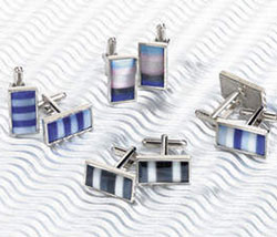 Candystripe cufflinks