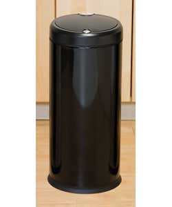 Simple Human 30 Litre Touch Bin Matt Black