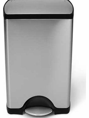 38L Rectangular Pedal Bin -