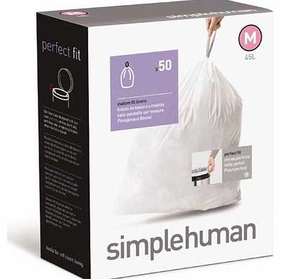 Simplehuman Bin Liners Size Code M