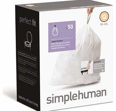 Simplehuman Bin Liners Size Code Q