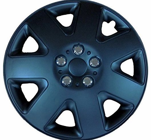 SWT121 Prime Wheel Trims, 15-inch, Black, Set of 4