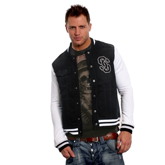 Varsity Denim Jacket