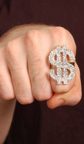 SINGLE DOLLAR RING