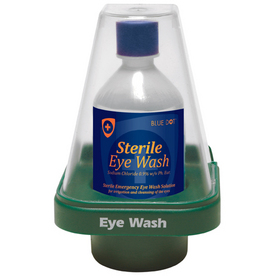 Single Eyewash Dome - Complete 1x 500ml