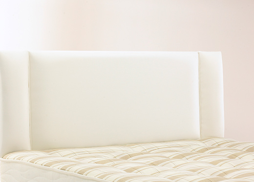 single Glendale Headboard - White