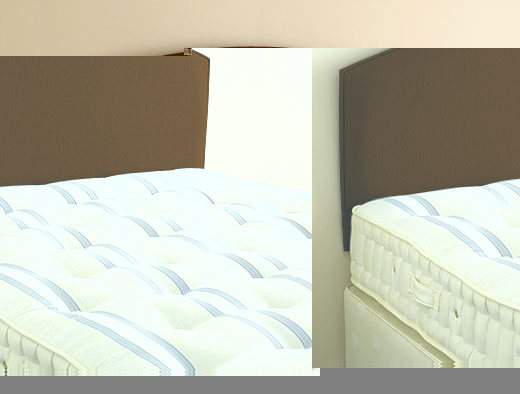 Single Malibu Headboard - Chocolate