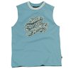 Baby Blue Muscle Vest Top