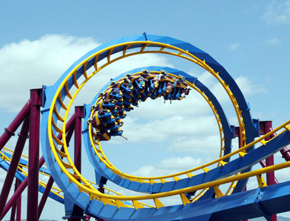 Six Flags Magic Mountain California