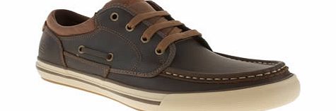 Skechers Brown Planfix Creons Trainers