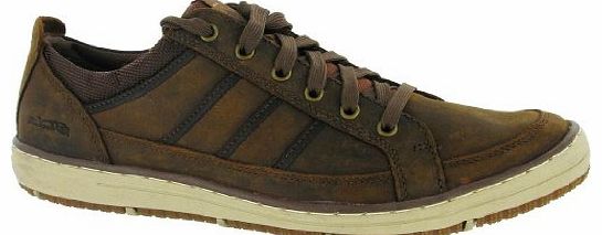 Skechers Male - Skechers SK63418 Lace-Up Mens Trainer Chocolate/Dark Brown UK10 EU44.5 US10.5