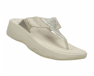 Tone-Ups Soul Train Silver Ladies Shoe