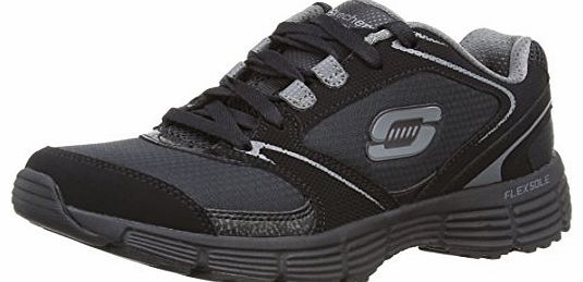 Skechers USA Womens Agility - Rewind Low-Top Trainers 11696 Black/Charcoal 4 UK, 37 EU