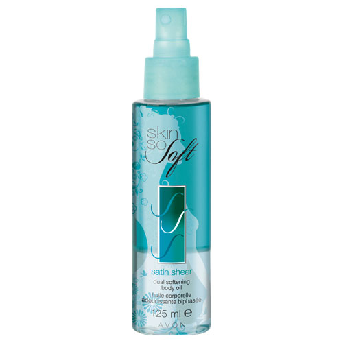 So Soft Satin Sheer Dual Softening Body Oil