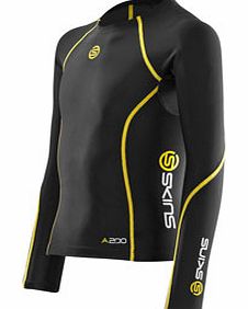 A200 Series Compression LS Top Black