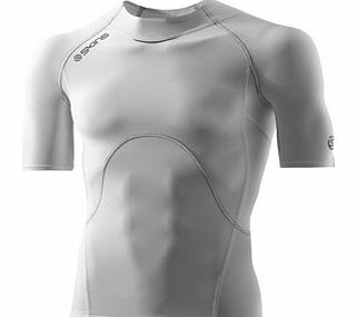 A400 Series Compression S/S Top White