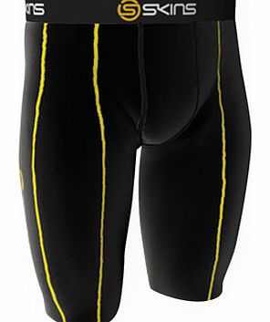  Half Compression Tights Blk / Gold Kids