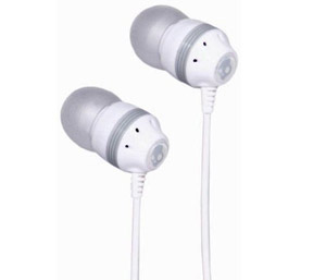 Inkand#39;d Earphones (Silver/White) - Ref. SC-INKDSI