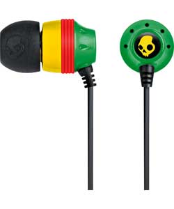 INKD In Ear Headphones - Rasta