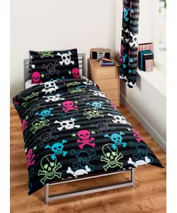 Skulls Double Bed Duvet Set