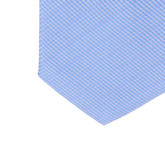 Sky Montpelier Woven Silk Tie