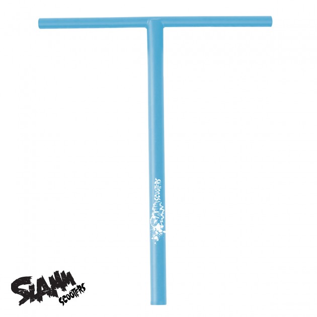 Slamm Flat T Scooter Bar - Blue