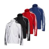 Adidas T8 Team Jacket (X Large White/Black)