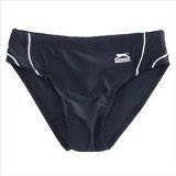 Slazenger Boys Basic Brief Black 9-10 (24)