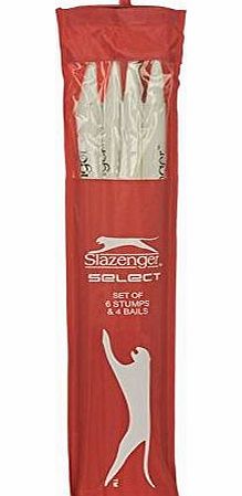 Slazenger Kids Children Select Sports Kit Cricket Stumps amp; Balls Junior - Junior