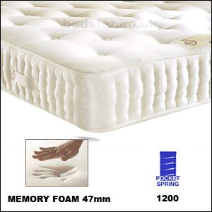 Monza 4ft 6`Double Mattress