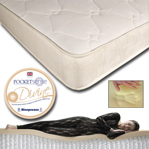 Pocket Sense Divine 3ft Mattress