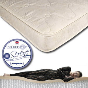 Pocket Sense Serene 3ft Mattress