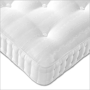 Sleepeezee Pocket Star 1000 3ft Single Mattress Inc 2 Free Hollow Fibre Pillows