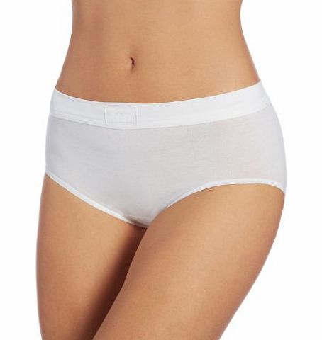 Sloggi Double Comfort Maxi Womens Briefs White Size 14