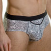 for Men logic print brief (left & right