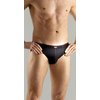 mens silver midi brief (contains real