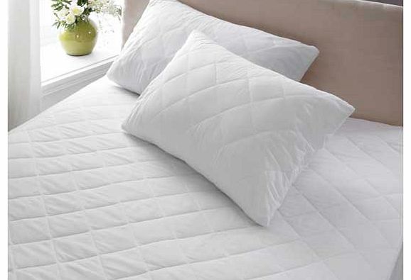 Slumberdown Quilted Mattress Protector - Kingsize