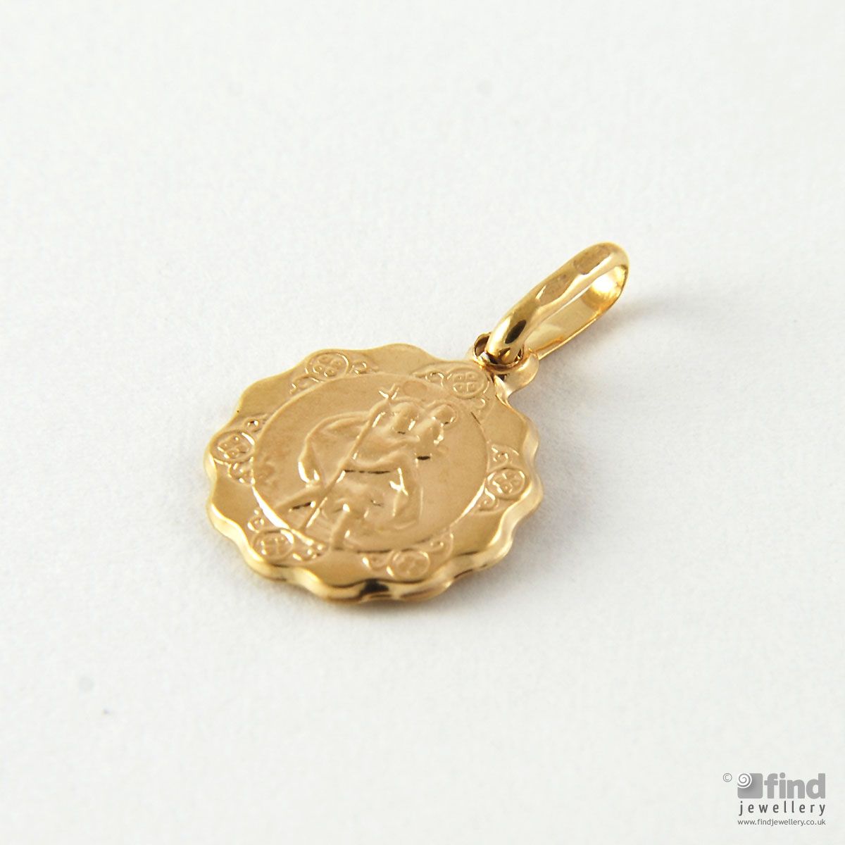9ct Yellow Gold St Christopher
