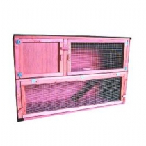 Plywood Double Decker With Ramp External 48