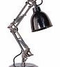 Small Nickel Spring Desk Lamp KNG090