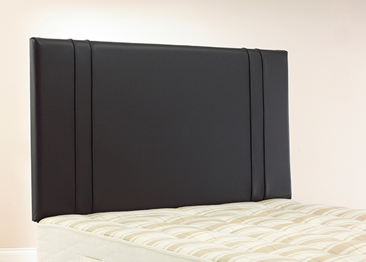 small Single Orlando Headboard - Black