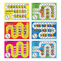 6 CVC/CVCC SPELLING BOARD GAMES (RE)