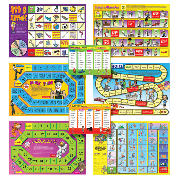 Smart Kids 6 Speaking and Listening Board Games