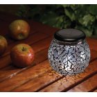 Smart Solar Clear Glass Lantern