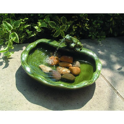 Smart Solar Frog Fountain