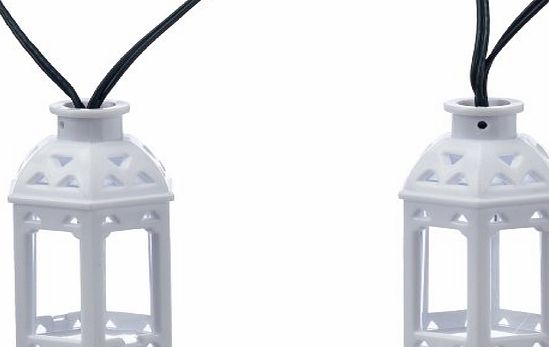 Smart Solar Moroccan Lantern Outdoor Light